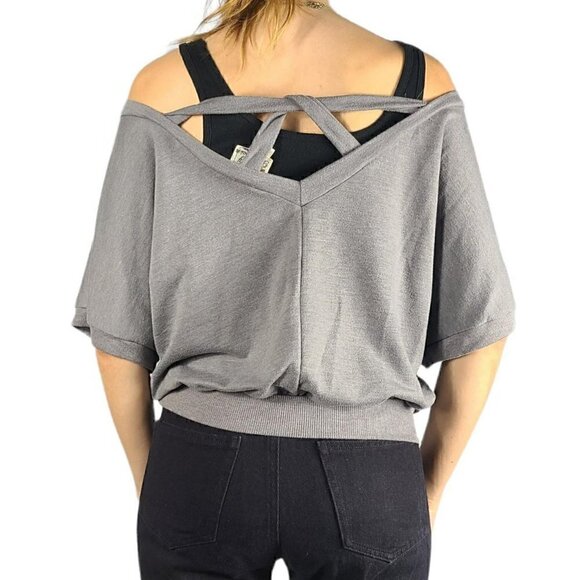 Y2k 2009 off the shoulder blouse - Picture 3 of 3